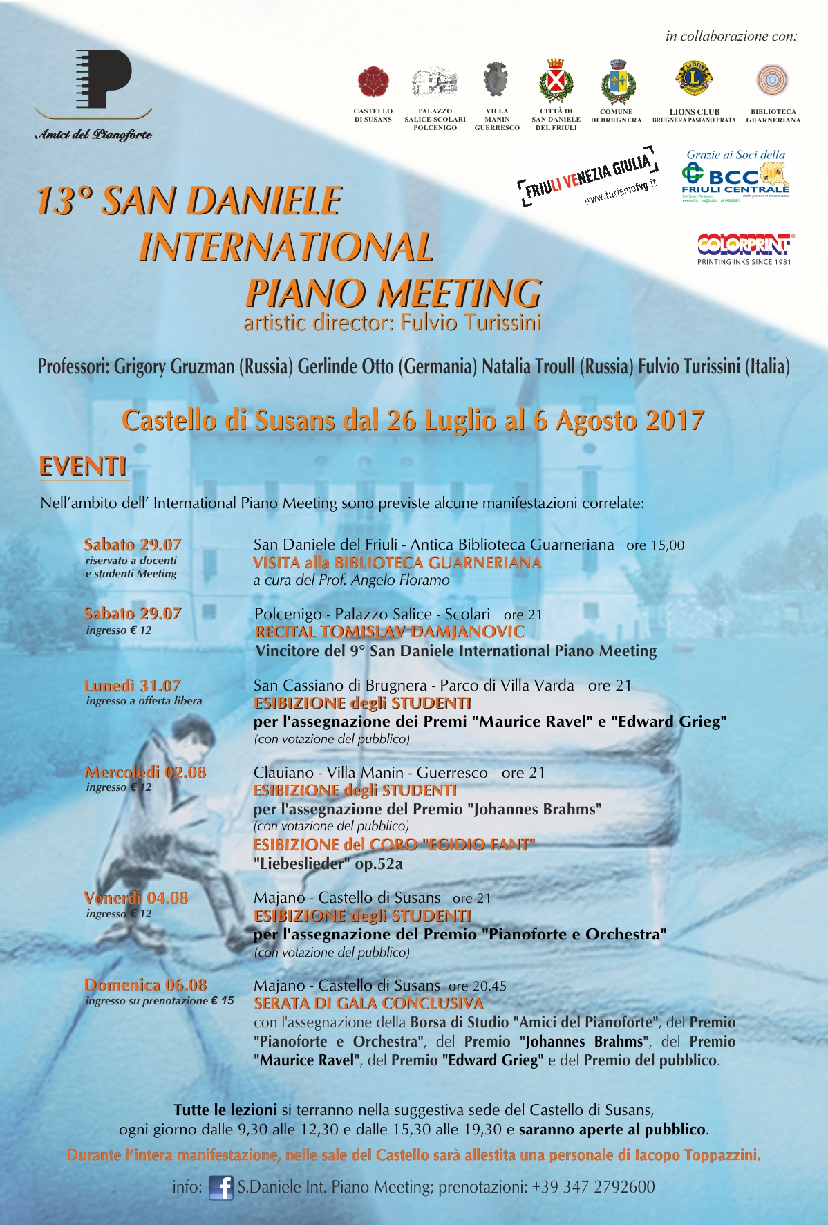 13 San Daniele International Piano Meeting